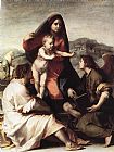 Andrea Del Sarto Canvas Paintings - Madonna della Scala